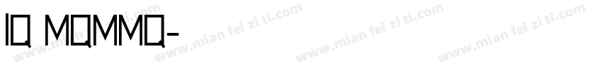 lQ MQMMQ字体转换